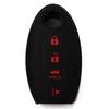 Silicone Key Fob Cover  Case 4 Button Fits For Nissan Versa Leaf Sentra Sl Murano Maxima Altima  Remote Fob