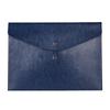 A4 Leather File Bag - Large Capacity Vertical/Horizontal Office Storage for Contracts, Receipts, Tablets, and Documents.