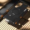 For Samsung Galaxy S25 Ultra Magnetic Case Borderless Textured PU+Metal Kickstand Phone Cover