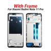 Note 11 Pro Schwarzer Rahmen Für Xiaomi Redmi Note 11 Pro Rahmen 2201116TG