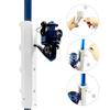 Fishing Rod Holder with Elastic Rope Screw Adjustable Heavy Duty Fishing Chair Kayak Bicycle Beach Car Fishing Pole Mount Fishing Accessories