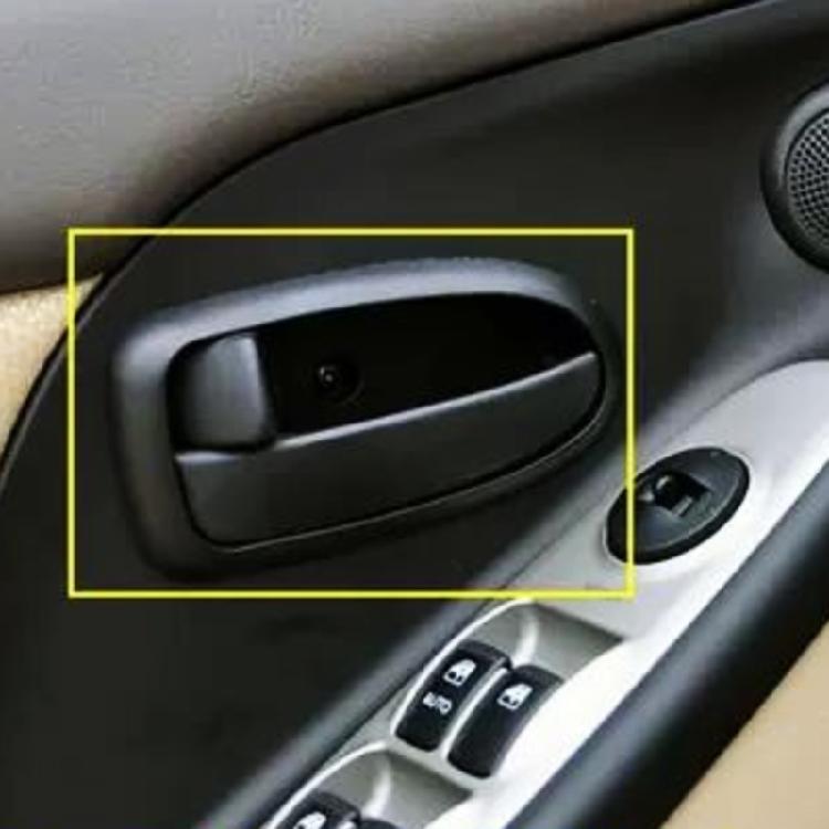 Recessed Interior Door Handle Surround Trim, Black Engineering Plastic for Worn or Damaged Frame Replacement Task 82611-2D000 82621-2D000