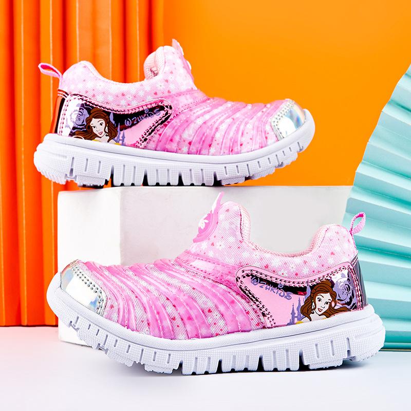 Caterpillar Klassenkamerad 2025 Neue Frühling und Herbst Einzelschuhe Stoffoberfläche Freizeitschuhe Sportschuhe Jungen und Mädchen weiche Sohle bequem ein Pedal