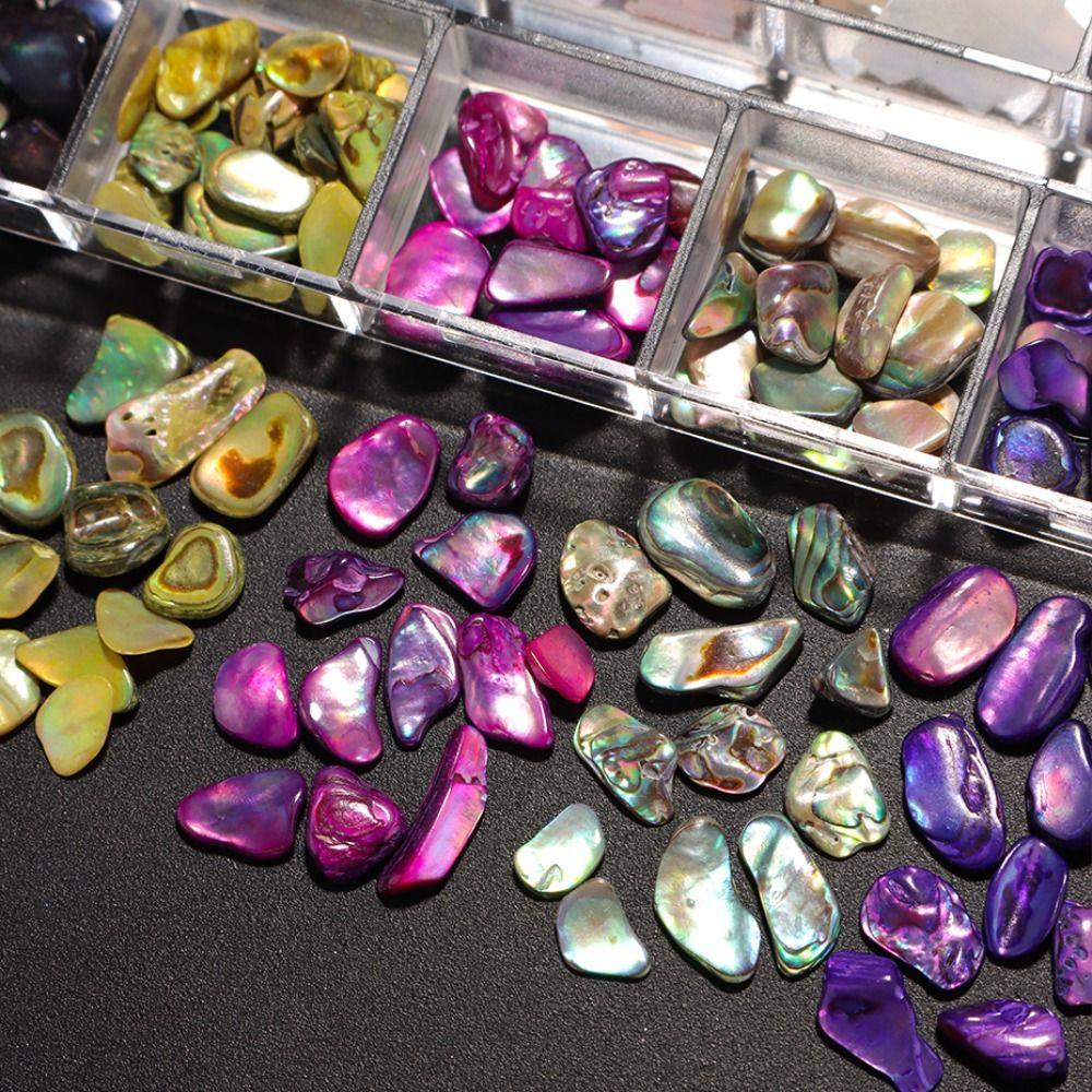3D Charms Nail Art Decoration Irregular Nail Accessories New Abalone Shell Flakes  DIY Manicure