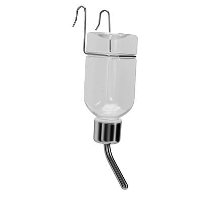 Automatic Hanging Dog Water Dispenser Lightweight Pet Cage Water Bottle for Dog Guinea Pig Rabbit Transparent Color
