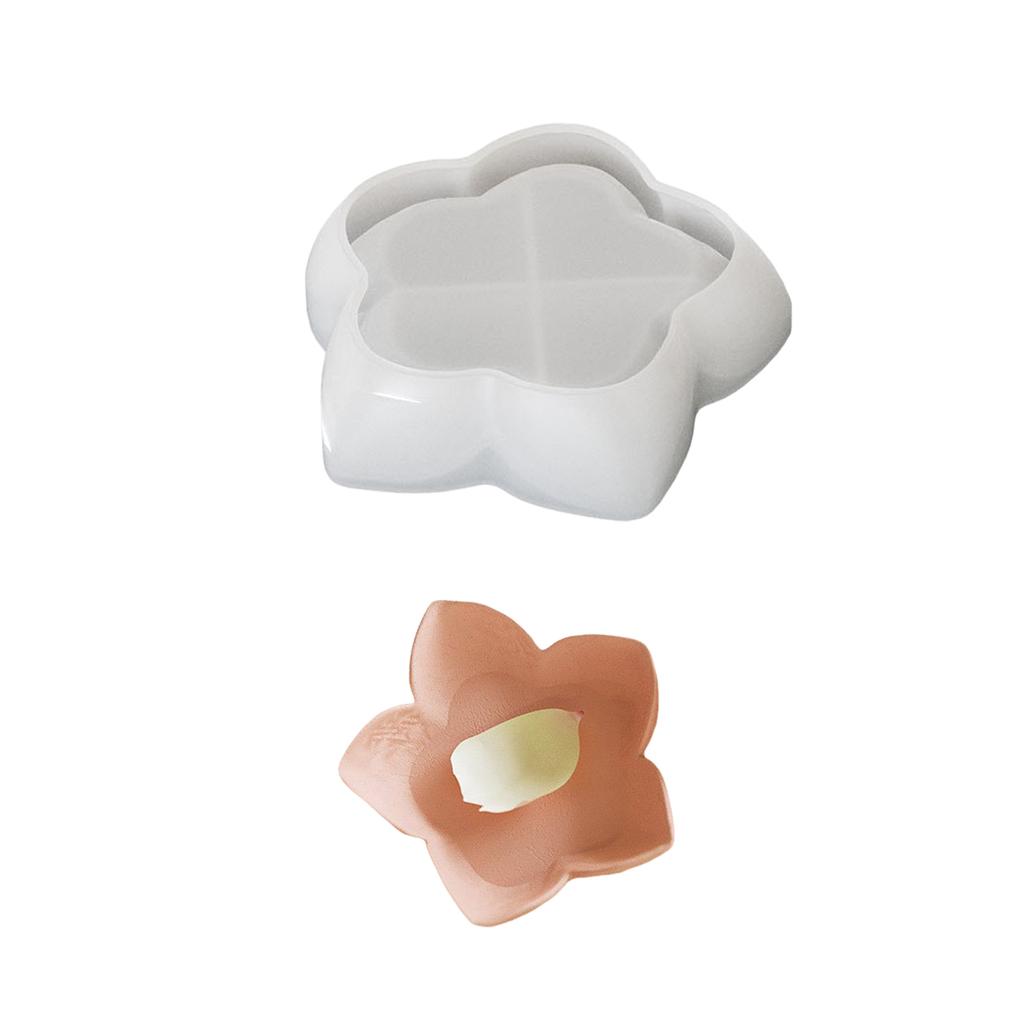 Sturdy Round Tray Silicone Moulds For Unique Display Plates Silicone Round Tray Mould For DIY Fruit And Tea Plates