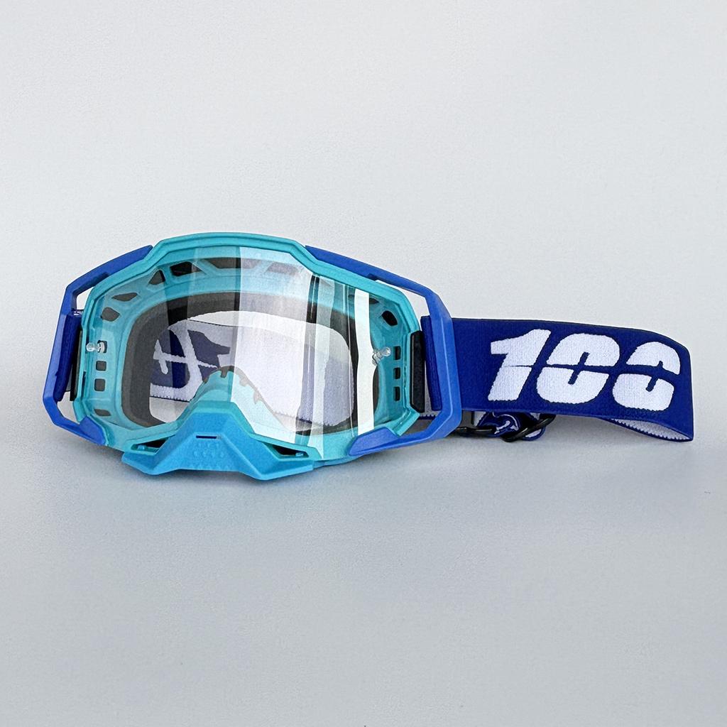 100 Motorcycle Goggles Glasses Men Women Eye Protect Off-road Cycling Safety Anti Dust Glasses Protection Moto Dust-proof