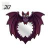 Kreative Feiertags-Wanddekorationen Halloween Holzdekorationsspiegel, Kürbis Geist Fledermaus Hexe Cartoon Spiegel Dekor, Spaß für Eingangsbereich Party, Festliches Zuhause