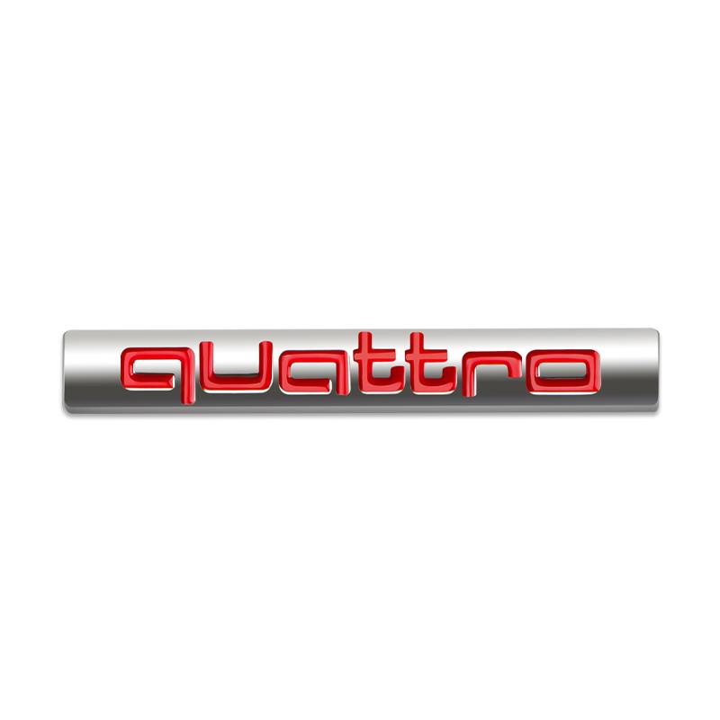 1pc 3D Metal Car Styling Badge Sticker Side Fender Rear Trunk Emblem Decals High-Quality Automotive Exterior Accessories