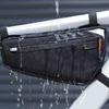 Large Capacity Bike Frame Storage Bag Regulable Front Tube Bicycles Organizers for Commuting Accessories