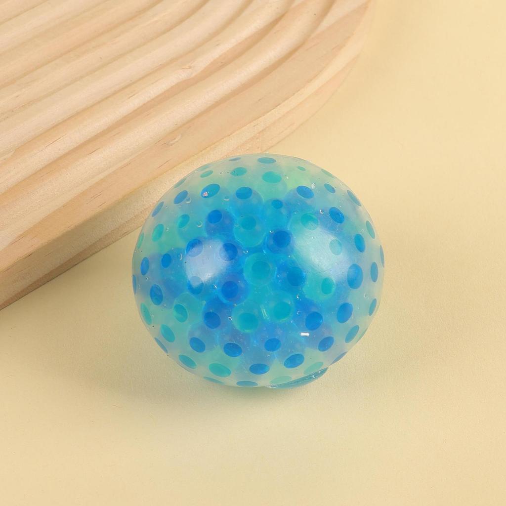 Squeeze 2Pc/Bag Vent Ball Soft Rubber Pinch Vibrant Multi-Colored Grape Ball Toy Stress Easing Party Favors Kids Birthday Party Supplies Gift