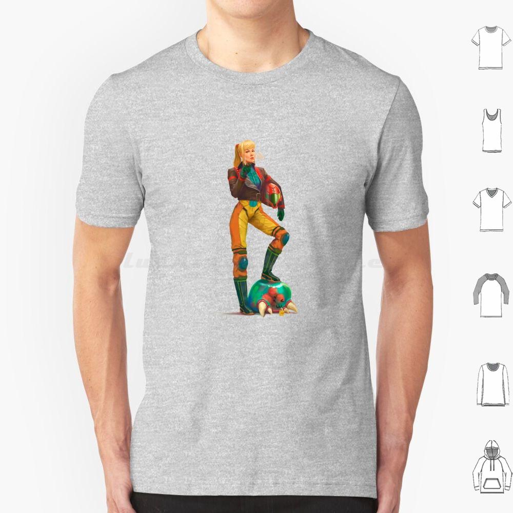 Metroid T-Shirt Herren Damen Kinder   Samus Metroid Spiel Videospiel Retro Zähes Küken Samus Aran Damen Stark Dread Weltraum-Pirat