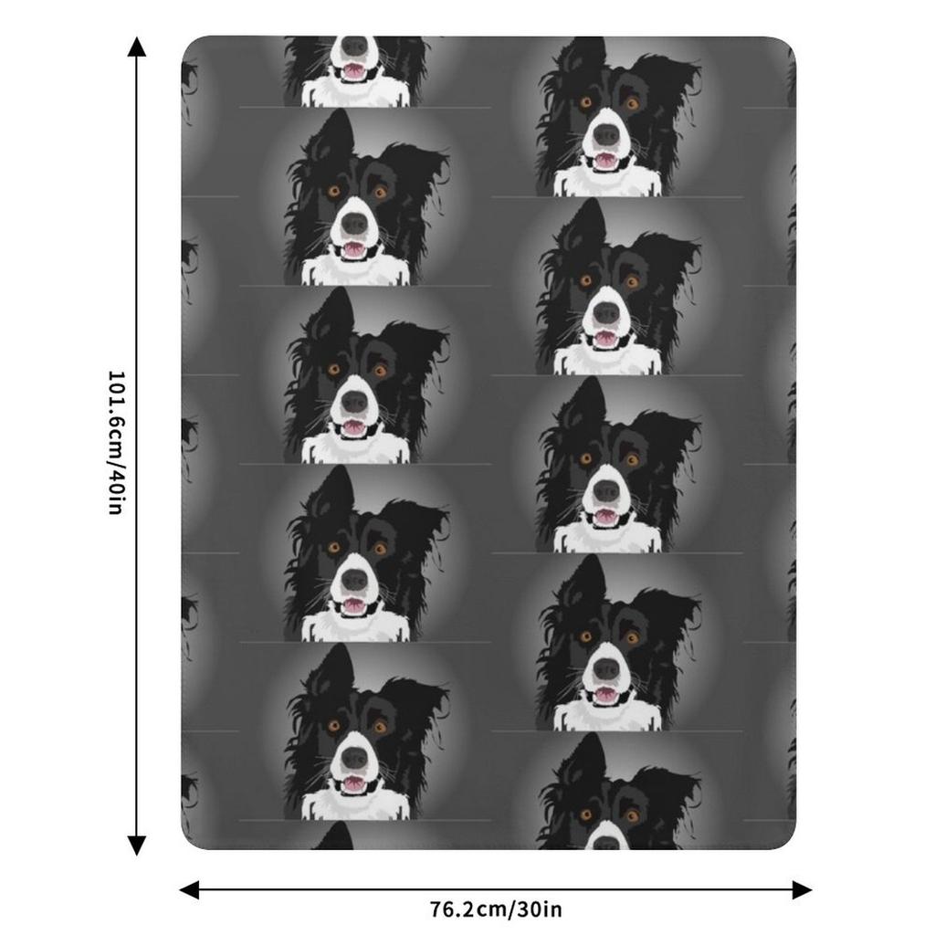 Border Collie Throw Blanket Versatile Cozy Throw Blanket for All Occasions