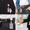 Metal Wire Keychain Pull Recoil Sporty Key Ring Retractable Keyring Anti Lost ID Card Holder Telescopic Burglar Chain Organizer