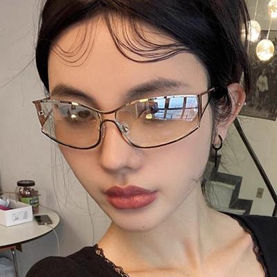 Gothic Punk Goggle Women Sunglasses Men Y2K Sports Driving Sun Glasses Unisex Vintage Shades Eyewear Female Rideing Eyeglasses