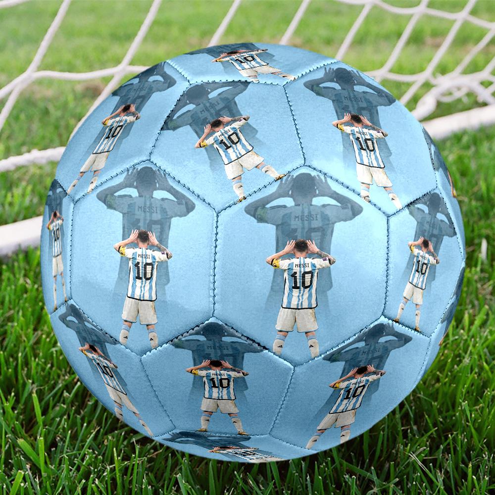 Messi 10 Number Football Legend Soccer Ball Size 5 Football Machinestitched Indooroutdoor Universal Football Perfect Gift For Sports Enthusiasts