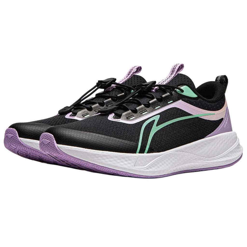 Li Ning Kids Comfortable Versatile Breathable Low-Top Running Shoes Kids Running Shoes Pink YKFU062-2