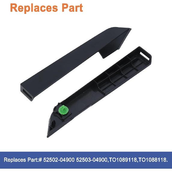 Front Bumper Grille (1Pair).Fit for Toyota Tacoma 2012-2015. Headlight Lower Filler Trim Panels Set.Replaces Part # 52502-04900 52503-04900.