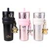 Light Luxury Ceramic Inner Tank Thermos Cup Large Capacity Fashion Muse Cup with Lifting Rope Portable Straw Cup