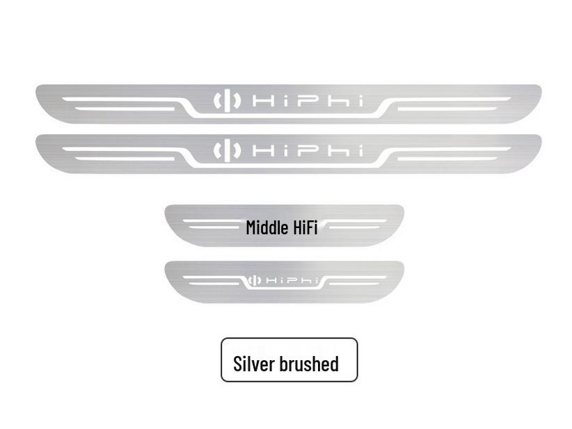 HiPhi Y X Z Interior Welcome Pedal Sill Strip for Car Modification