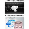 JVC Kenwood JVC HA-Z251T-G Wireless Earphones, Bluetooth Ver 5.3, Noise Cancelling, Ambient Sound Passthrough, Built-in Microphone, Up to 28 Hours Pla