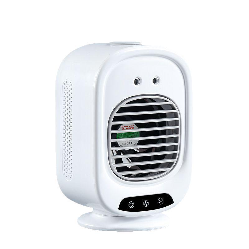 Rechargeable Mini Electric Fan with Spray for Office & Outdoor Use - New Model, Humidifying & Portable for Desk & Students