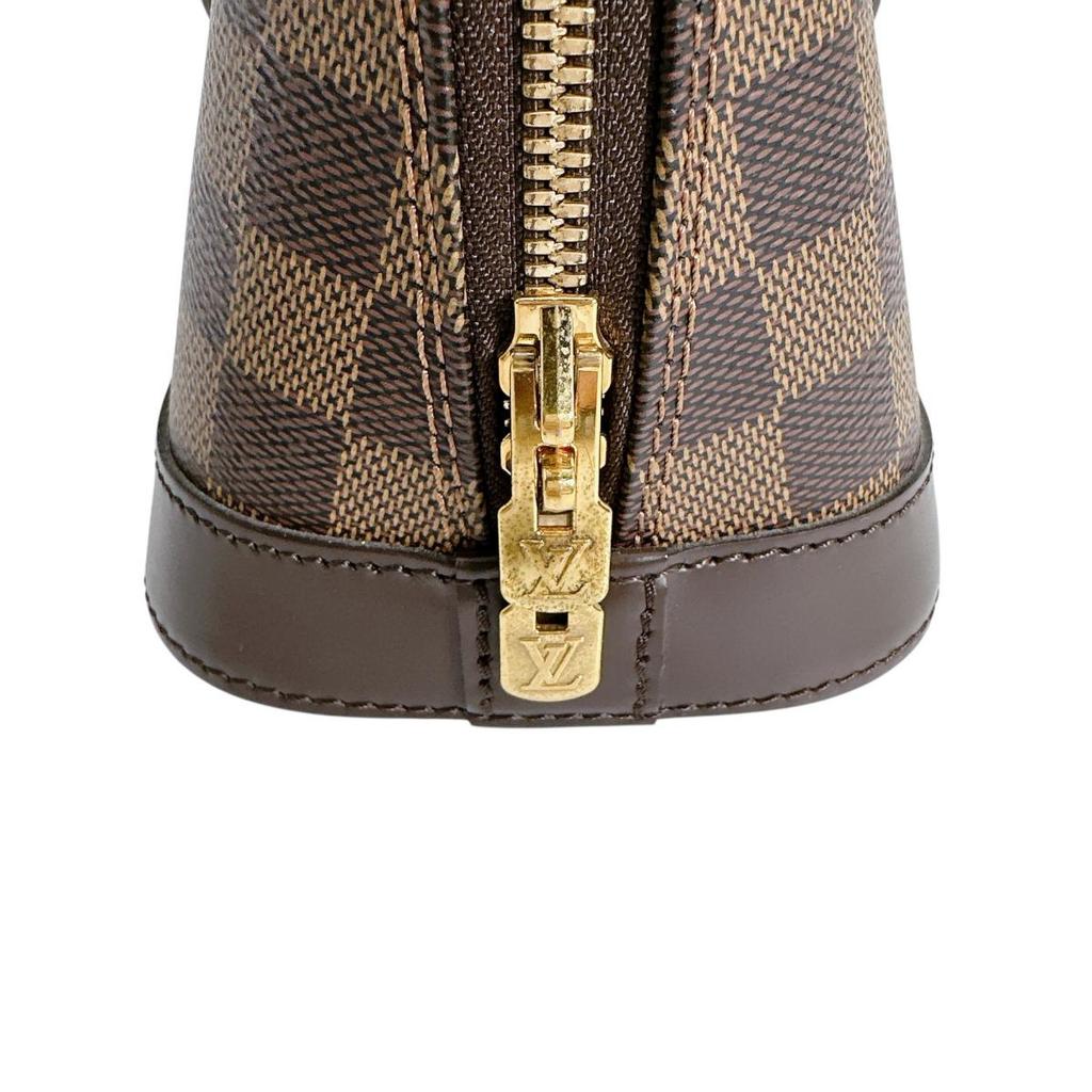 LOUIS VUITTON Damier Alma BB Handbag Damier canvas Brown Women N41221 Used