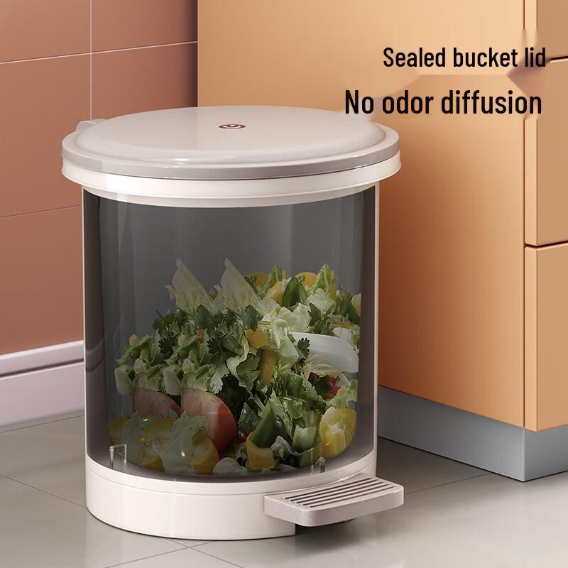 Mayflower 20L Foot Pedal Dual-Bucket Waste Bin