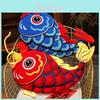 New Style National Tide Lion Fish Embroidered Cushion For Living Room Decor