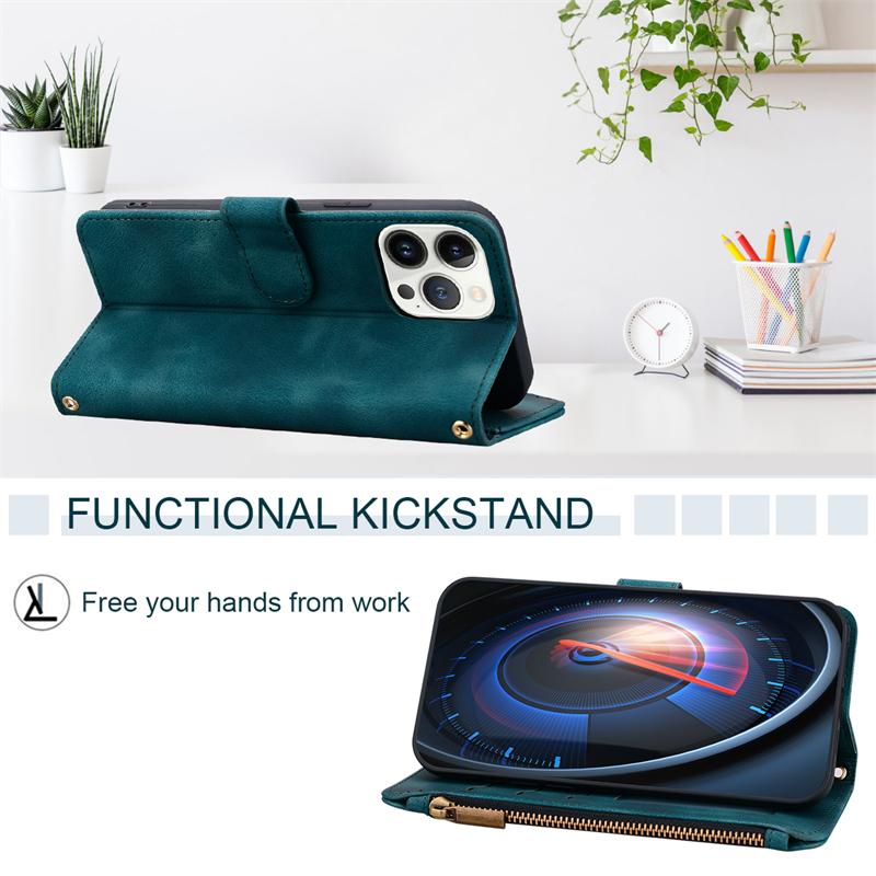 Per Honor 600 Lite Custodia Portafoglio Cerniera Flip Copertura in Pelle Per Honor 600 Lite Custodia Libro Copri Telefono Coque Fundas Honor600 Lite