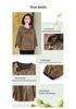 New 2026 Spring/Summer Printed Seven-Sleeve Top for Middle-Aged & Elderly Women