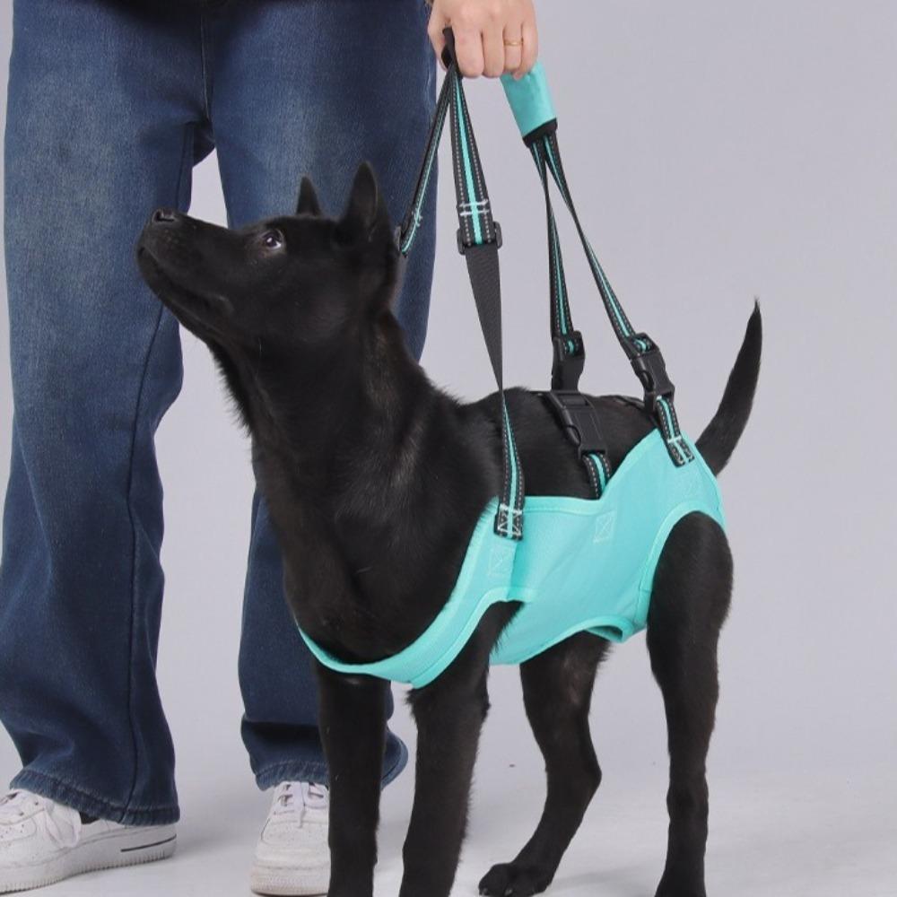 Portable Dog Lift Harness Thicken Handle Pet Lifting Vest Safety Dog Sling Carrier  Pet Supplies
