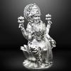 Goddess Lakshmi Laxmi Devi MATA Idol - 4.5 Inches Polystone Material Murti - Colour- Brass, Silver – Perfect Statue