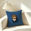 T-Tom Eddsworld Animation  Pillow Case Square Double-Sided Sofa Cushion Cover Bedroom Bedside Pillow