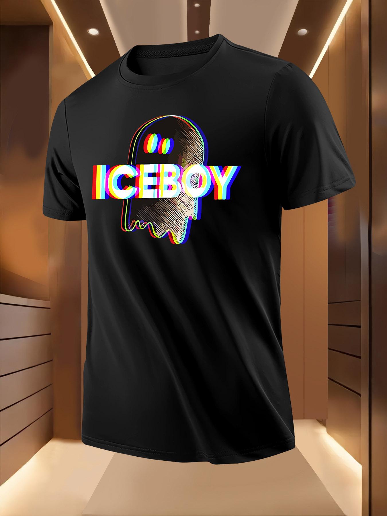 Graphic Tshirt Graphic Tshirt - White Tee with ICEBOY Tex... XXL