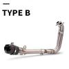 Stainless Steel Front & AR Muffler Tail for Spring Wind 450SR: Easy, Non-Destructive Install