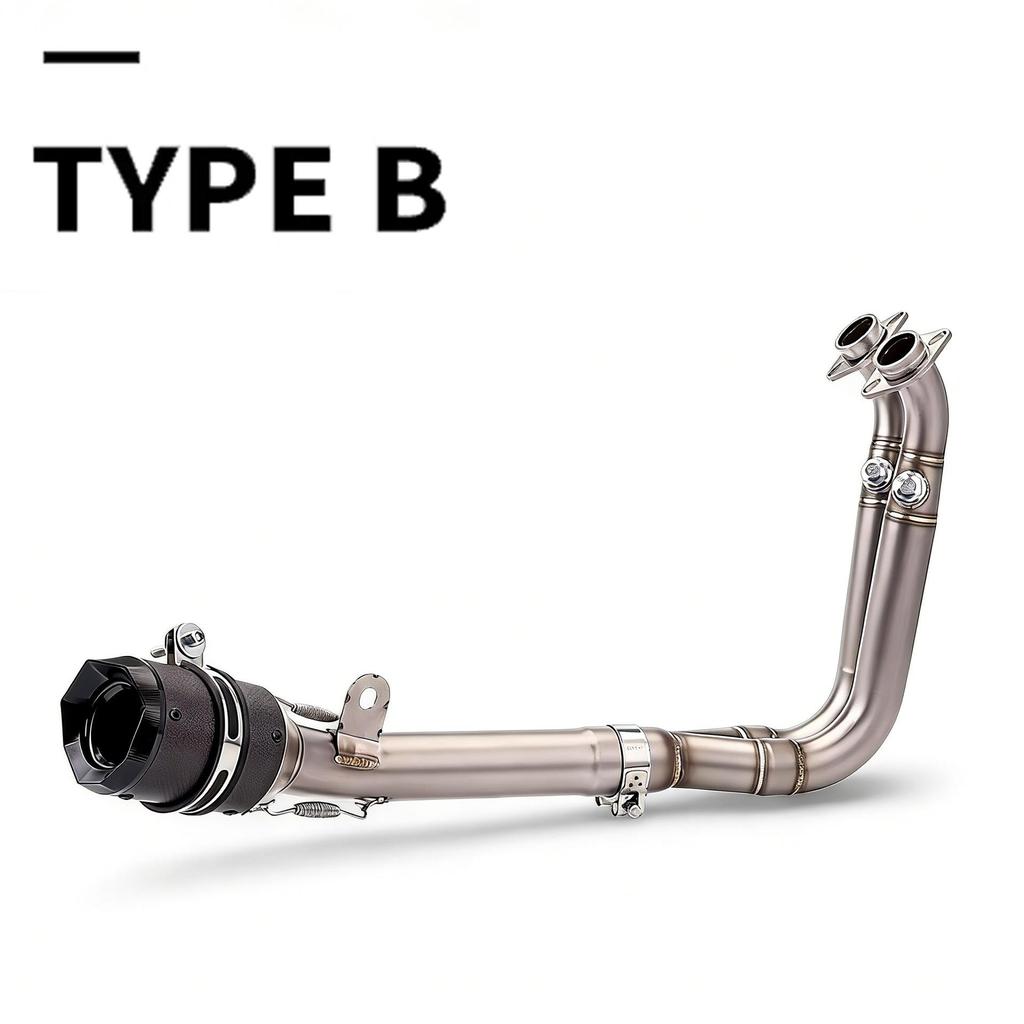 Stainless Steel Front & AR Muffler Tail for Spring Wind 450SR: Easy, Non-Destructive Install