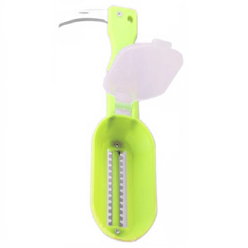 Stainless Steel Fish Scale Remover Fish Skin Scaling Knife Skinner Seafood Tool Kitchen Accessories