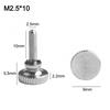 Clear Texture Knurl Head Good Sealing Stainless Steel