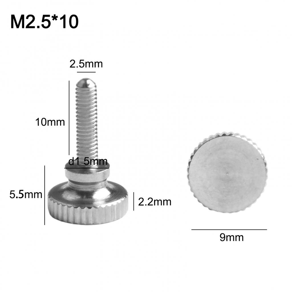 Clear Texture Knurl Head Good Sealing Stainless Steel