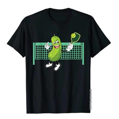 Camiseta con Gráfico de Dibujos Animados de Jugador de Pickleball