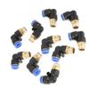 10 buc Cot Pneumatic Conector Rapid Adaptor Fitinguri Aer Diametru 8mm Filet G14 Set