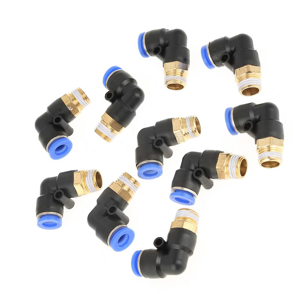 10 buc Cot Pneumatic Conector Rapid Adaptor Fitinguri Aer Diametru 8mm Filet G14 Set