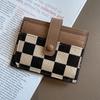 2025 New Small Card Bag Female Exquisite High-end Small Driver's License Card Multi-functional Canvas Ultra-thin Card Holder