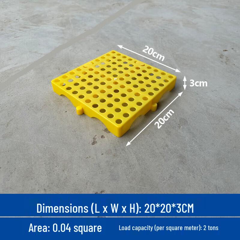 Jinzhengyi Moisture-Proof Plastic Grid Pet Mat Tray