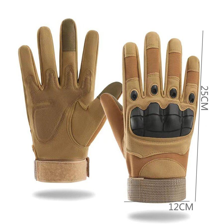 Tactical Touchscreen Gloves, Impact-Resistant Breathable Gloves for Outdoor & Military Activities