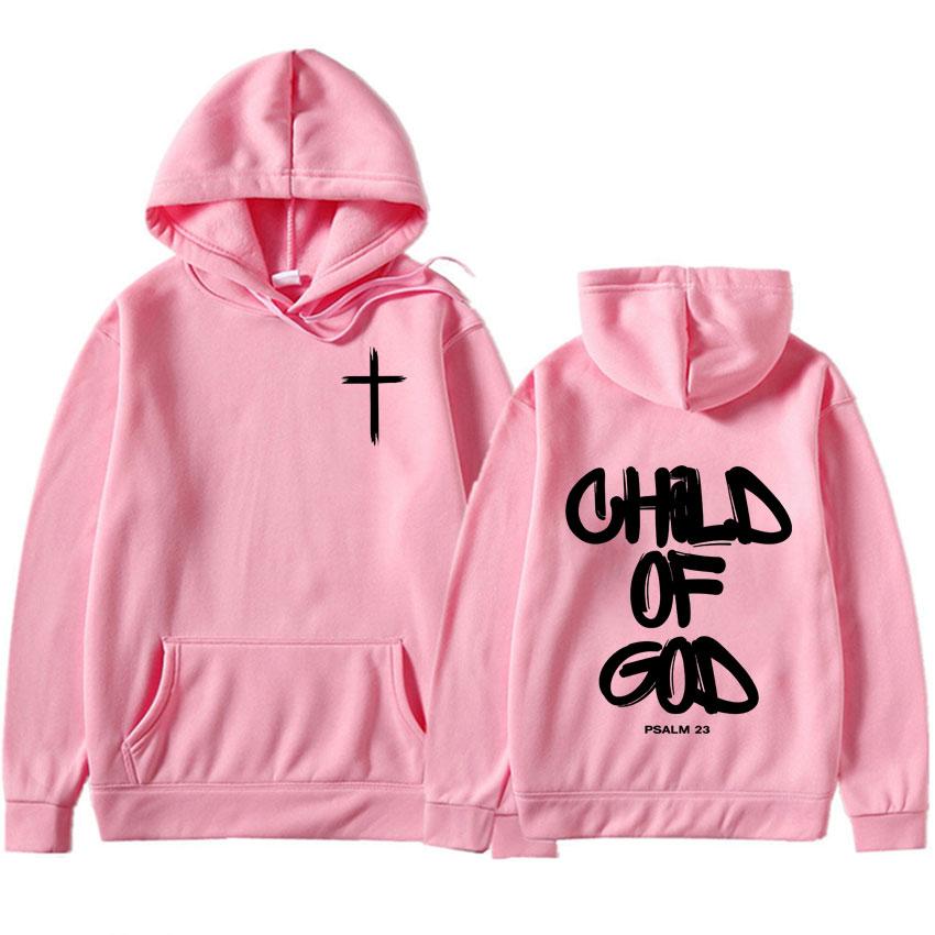 Ghod of God Bible Christian Religious Jesus Graphic Print Hoodie Mens Pop Clothing Oversized High Quality Sweatshirts Streetwear