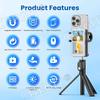 Magnetic Cell Phone Vlog Self Timer Monitor Screen Using Rear Camera Monitor For Live Streaming Creating Content Self-Timer