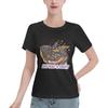 Rock Hyrax Fairy TShirt Women Short Sleeve T Shirts Crew Neck Clothes Cotton Summer Tees Streetwear
