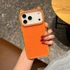 Luxury Cat Ears Diamond Set Glitter 2 IN 1 Phone Case For iPhone 11 12 13 14 15 17 Pro Max 16 Plus Soft Bumper Back Cover